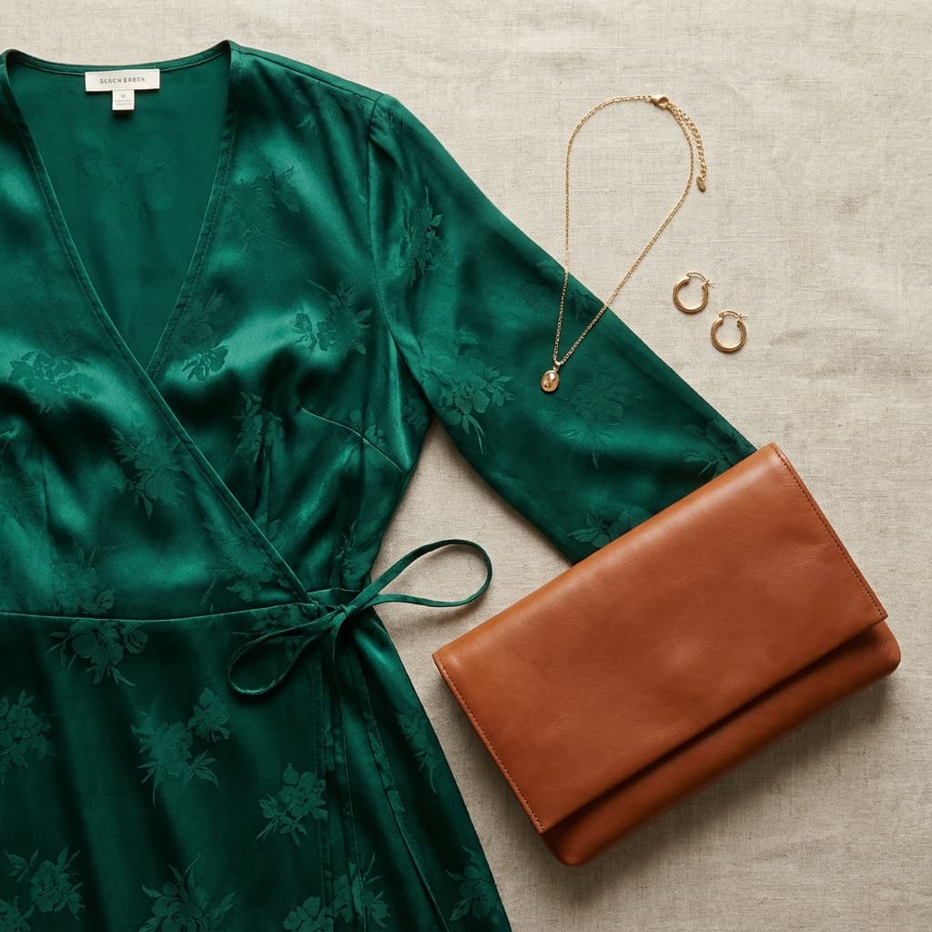 Emerald Summer flat lay